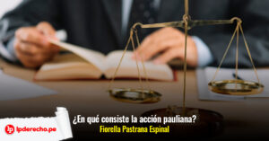 Ilustración del artículo sobre la acción pauliana